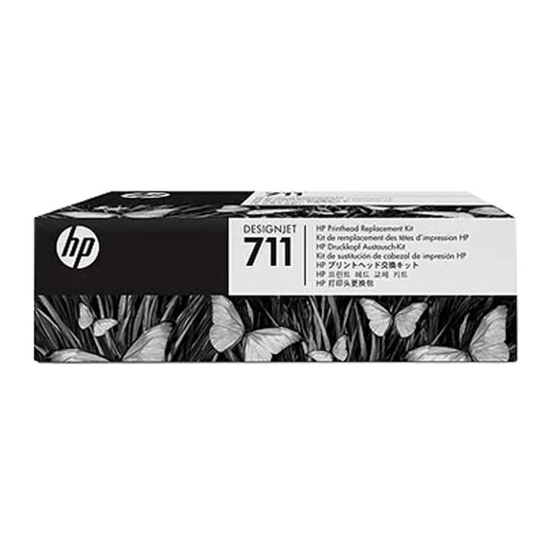 惠普（HP）T120/T520原裝(zhuāng)打印頭套裝(zhuāng)711号 C1Q10A 原裝(zhuāng)打印頭套裝(zhuāng)
