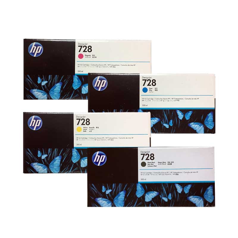 惠普 HP T730/T830繪圖儀墨盒 728号墨盒